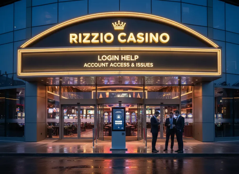Rizzio casino login help for account access and issues