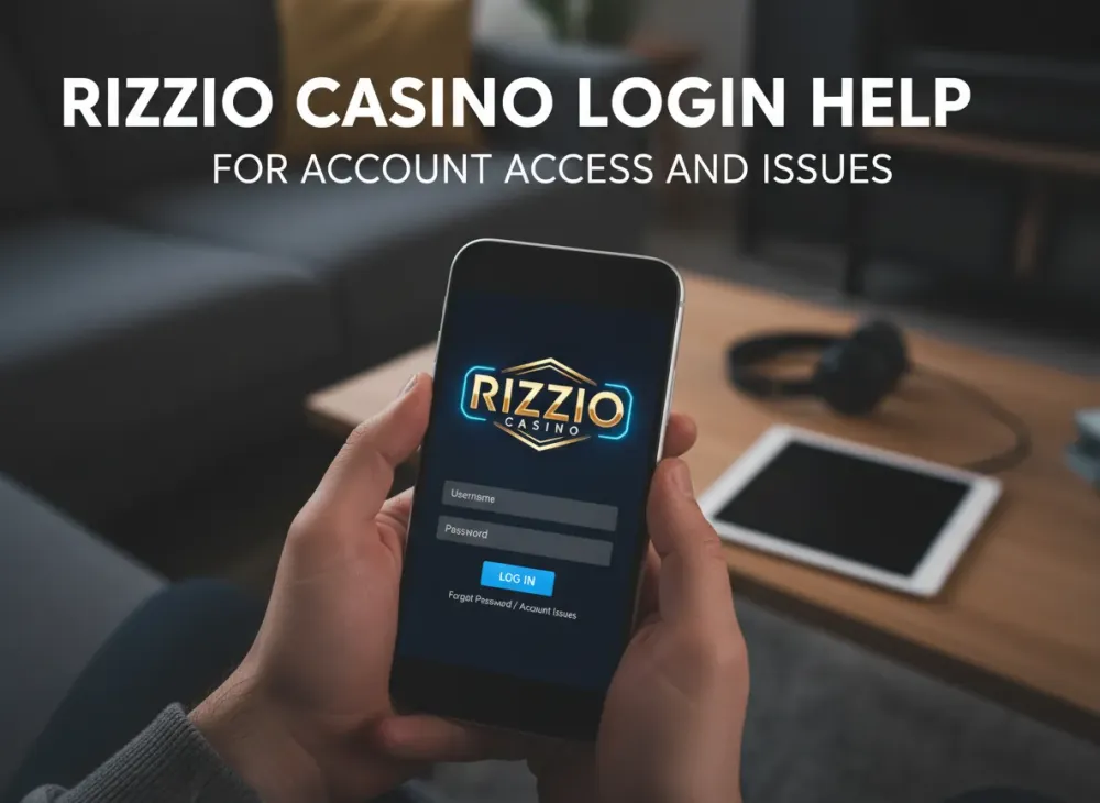 Rizzio casino login help for account access and issues