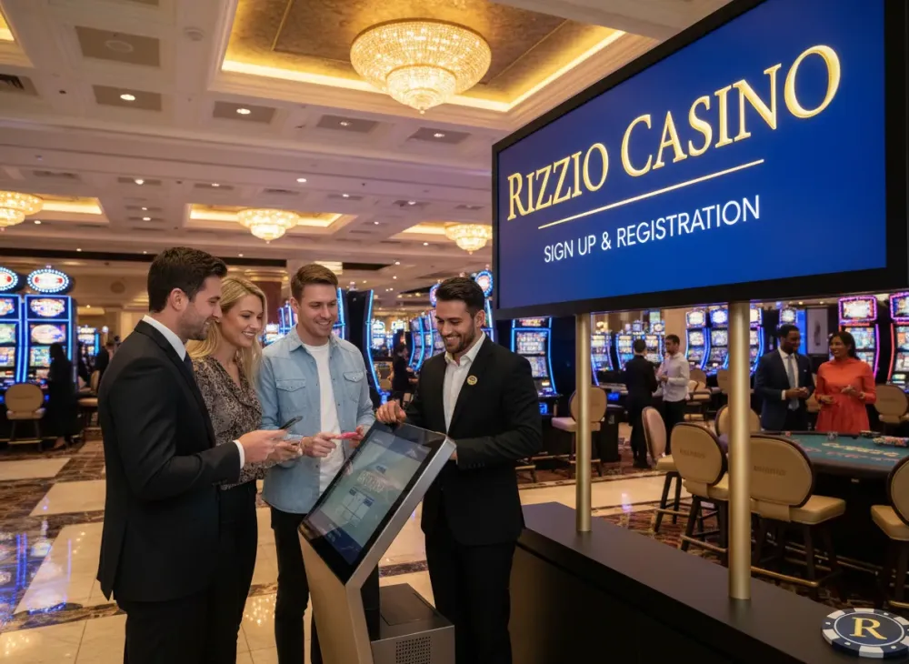Rizzio casino sign up guide and registration steps